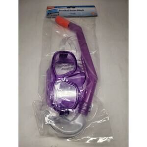Swimming Junior Swim Mask & Snorkel (Purple) ages 4+, Brand New & Sealed
